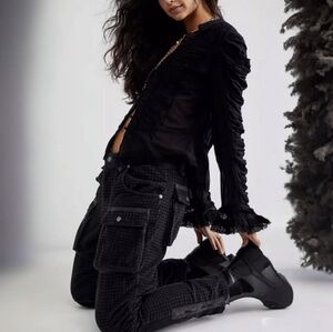 We The Free London Calling Slouchy Cord Pant SZ 29